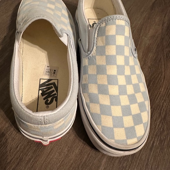 Classic slip on checkerboard shoes size 7.5 - Picture 3 of 7